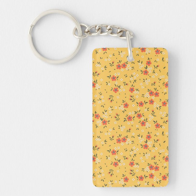 Xmas Geschenk Floral und Hardy Schlüsselanhänger (Vorderseite)