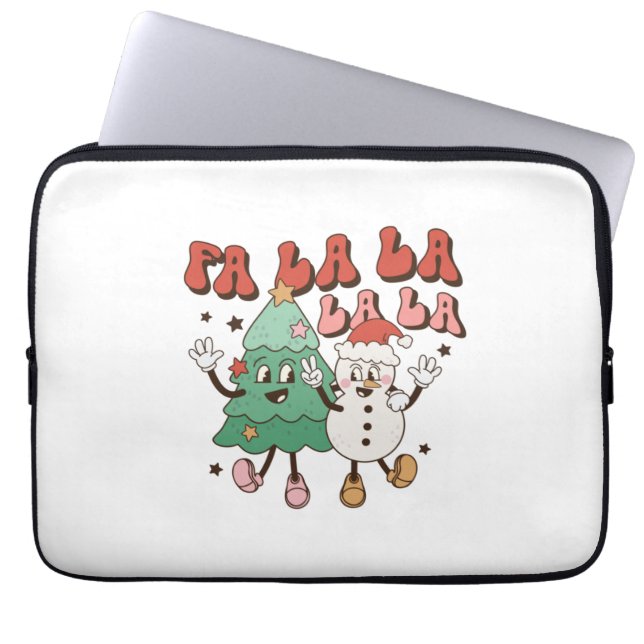 Xmas Geschenk für La La La La La La La Laptopschutzhülle (Vorderseite)