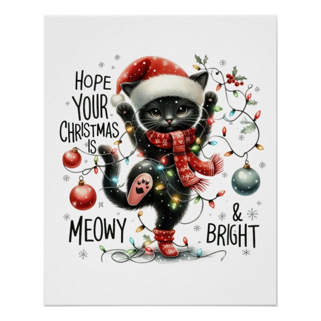 Xmas Geschenk Hoffnung Weihnachten Poster (Vorderseite)