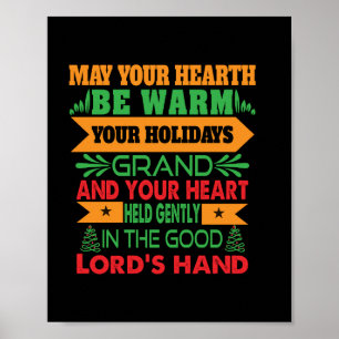 Xmas Geschenk kann Ihr Herz wärmer werden Poster