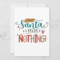 Xmas Geschenk Liebe Santa I Bedret Nichts