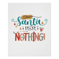 Xmas Geschenk Liebe Santa I Bedret Nichts