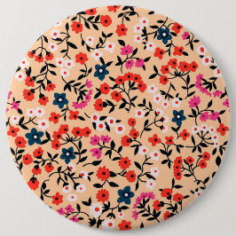 Xmas Geschenk Niedlich kleine Blume nahtlos Button