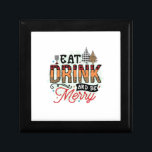 Xmas Geschenk trinken und fröhlich sein Erinnerungskiste<br><div class="desc">Xmas Geschenk trinken und fröhlich sein</div>