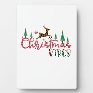 Xmas Geschenk Weihnachts-Vibes Fotoplatte