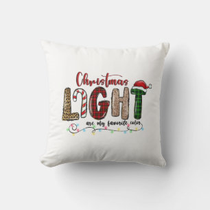Xmas Geschenke Chritsmas Licht sind meine Liebling Kissen