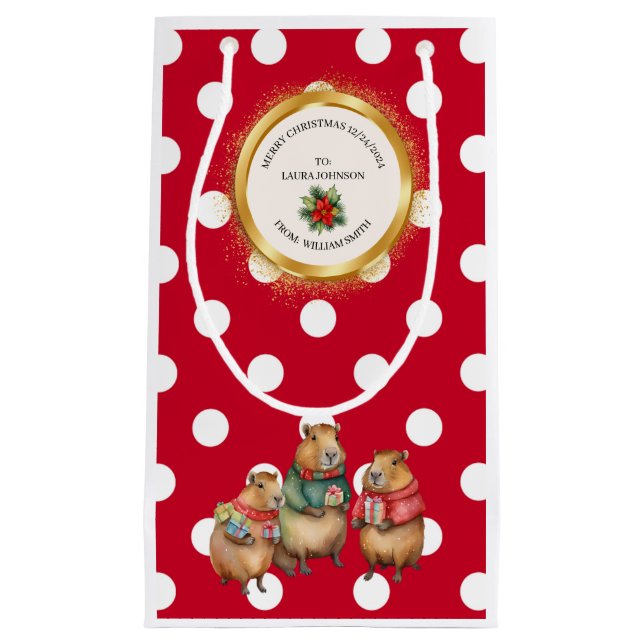 XMAS GIFT BAG KLEINE GESCHENKTÜTE (Vorderseite)