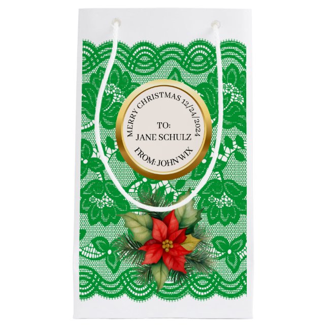 XMAS GIFT BAG KLEINE GESCHENKTÜTE (Vorderseite)