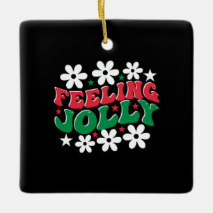Xmas Gift Gefühl Jolly Keramikornament