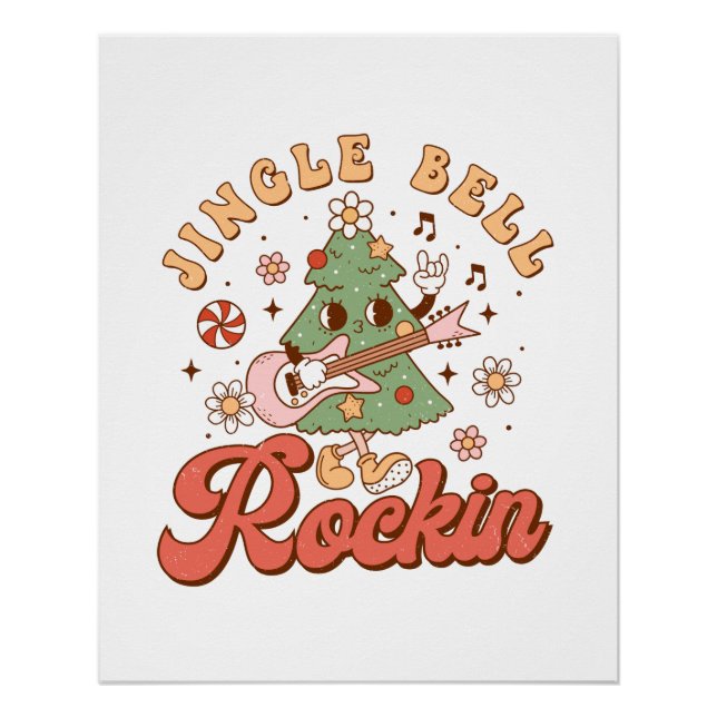 Xmas Gift Jingle Bell Rockin Poster (Vorderseite)