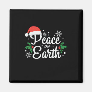 Xmas Gift Weltfrieden Magnet