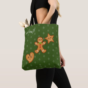 XmaS Gingerbread Pals-Candy Cane Benutzerdefiniert Tasche