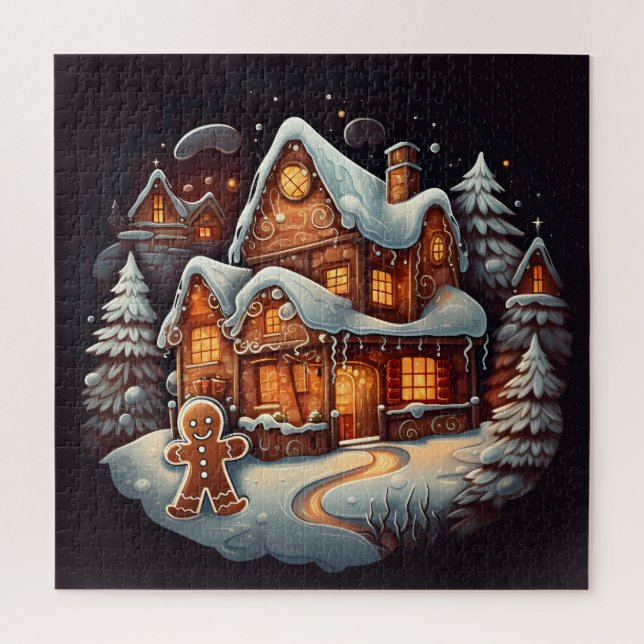 Xmas Gingerbrot-Herrenhaus (Vertikal)
