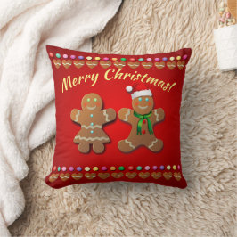 Xmas Gingerbrot Kekse Kissen Kissen Kissen