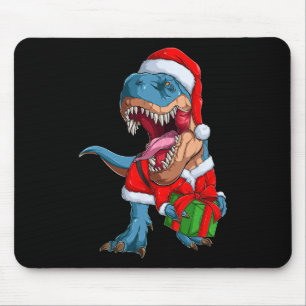 Xmas Graphic Dino T Rex Boys Dinosaur Weihnachten Mousepad