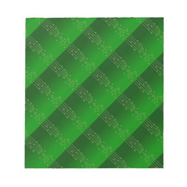 Xmas grün notizblock (Vorderseite)