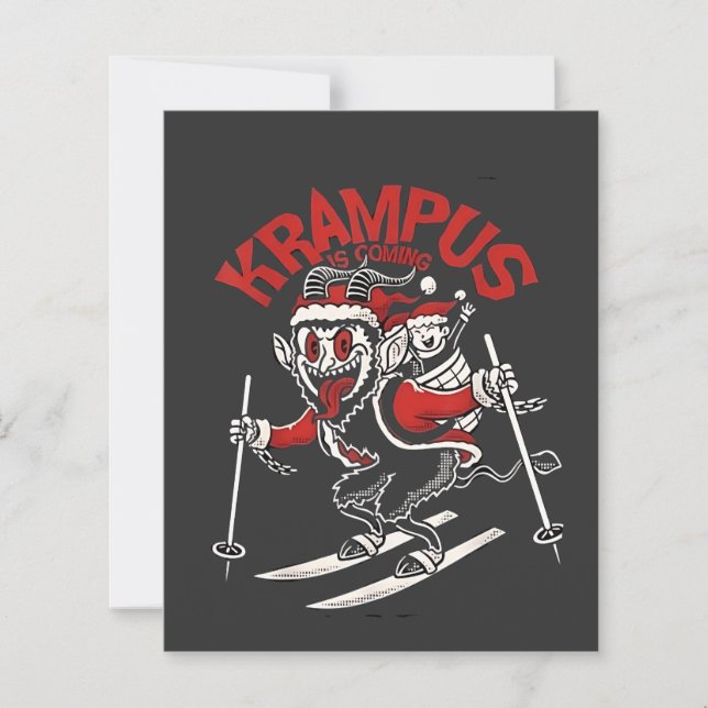 Xmas Gruss Vom Krampus Christmas Devil (Vorderseite)