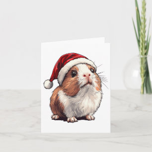 Xmas Guinea Schweinefieber Weihnachten Pajama Guin Karte