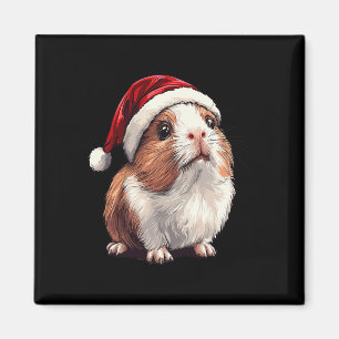 Xmas Guinea Schweinefieber Weihnachten Pajama Guin Magnet