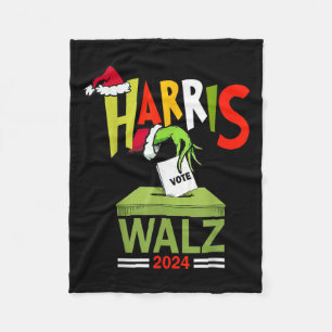 Xmas Harris Waltz Election Kamala Harris Tim Waltz Fleecedecke