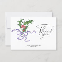 Xmas Heilige Verzweigung Brautparty Dankeschön Kar