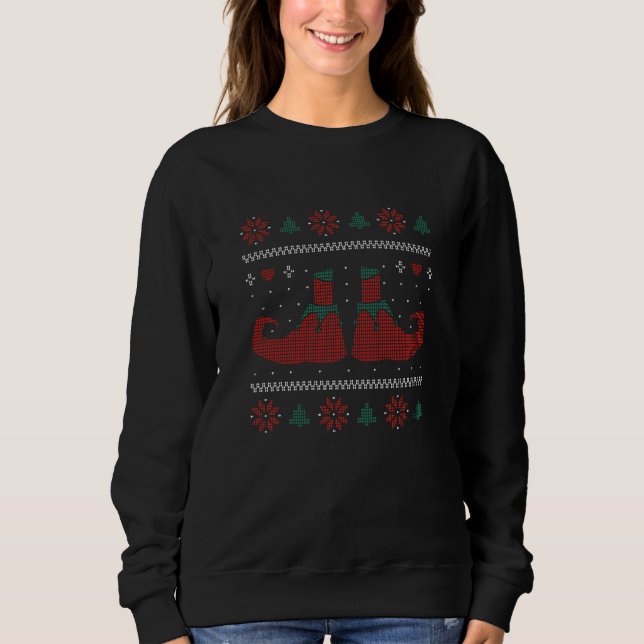 Xmas here is only one pair of elf shoes sweatshirt (Vorderseite)