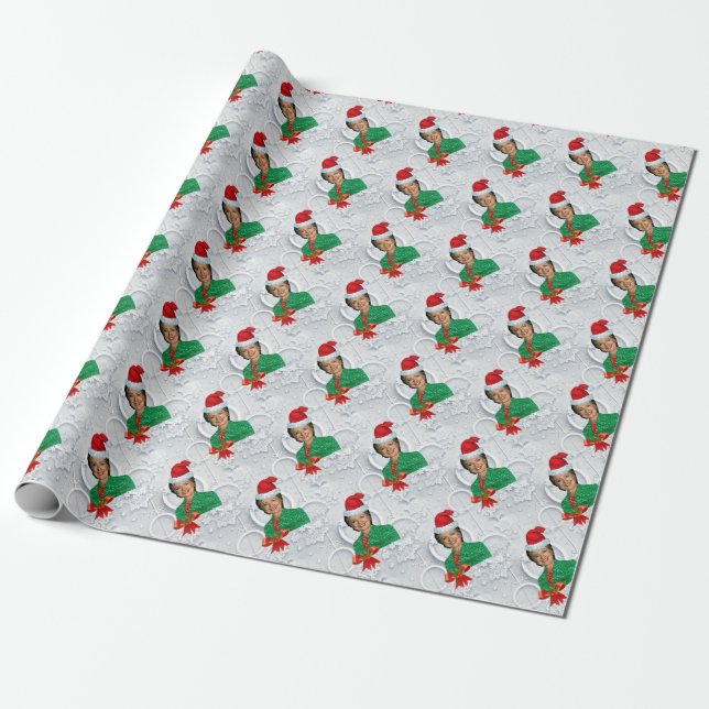 xmas-Hillary-Klaue Geschenkpapier (Ungerollt)