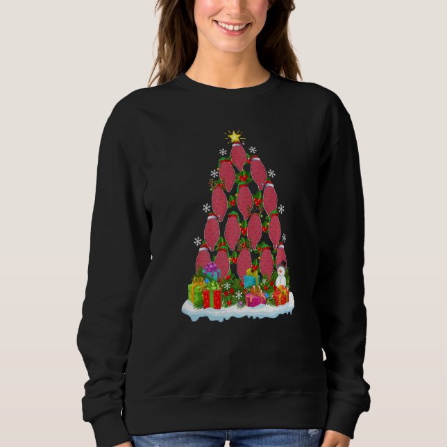 Xmas Holiday  Sweet Potato Christmas Tree Sweatshirt (Vorderseite)