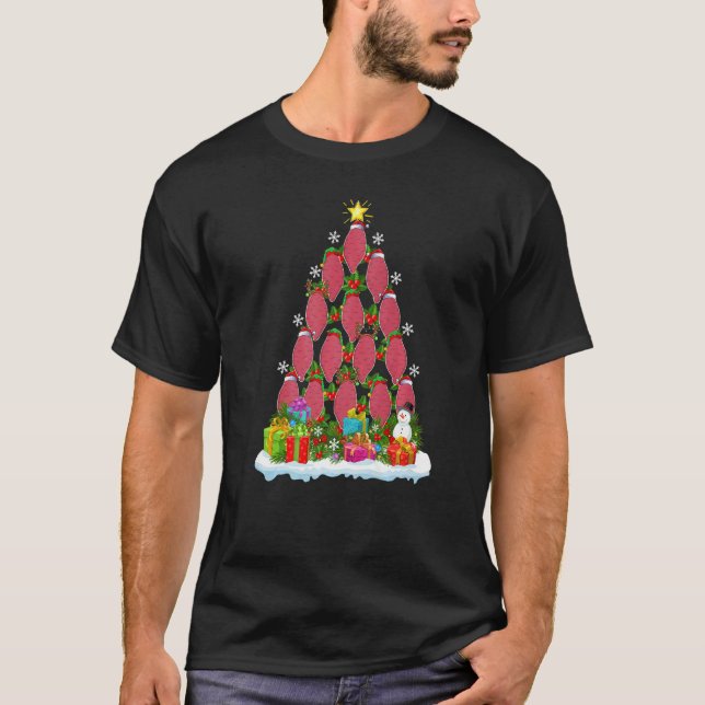 Xmas Holiday  Sweet Potato Christmas Tree T-Shirt (Vorderseite)