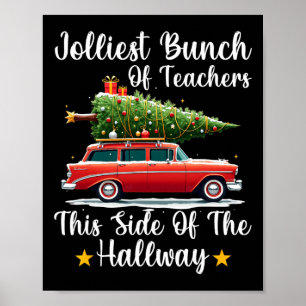 Xmas joleste Reihe von Lehrern dieser Seite der H Poster