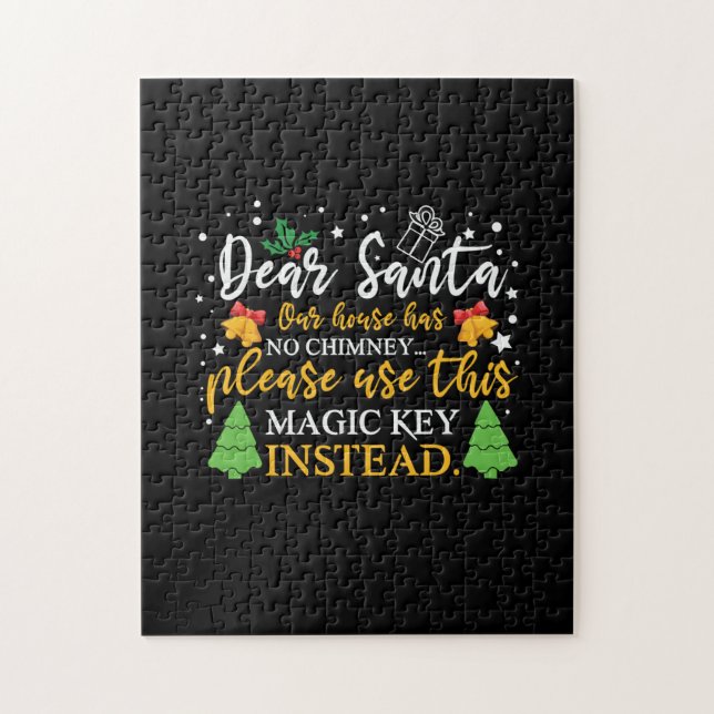 Xmas Liebe Santa Magic Key (Vertikal)