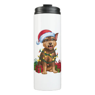 Xmas Lighting Weihnachtsmannmütze Chinesisch ersch Thermosbecher