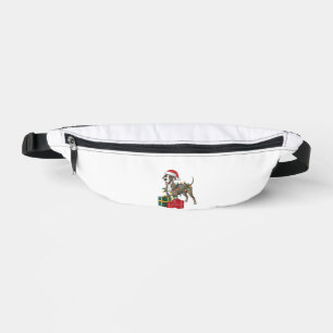 Xmas Lighting Weihnachtsmannmütze Great Dane Dog W Bauchtasche