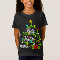 Xmas Lights Mele Kalikimaka Hawaiian Christmas Tre