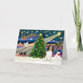 Xmas Magic-English Springer Feiertagskarte