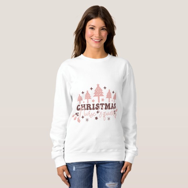 Xmas Nurse Squad Sweatshirt (Vorne ganz)