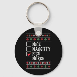 Xmas Nursing Healthcare Worker Picu Nurse Christma Schlüsselanhänger