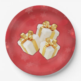 Xmas-Papierplatte Pappteller