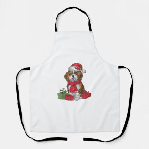 Xmas Party Dekoration Santa Havanese Dog Weihnacht Schürze