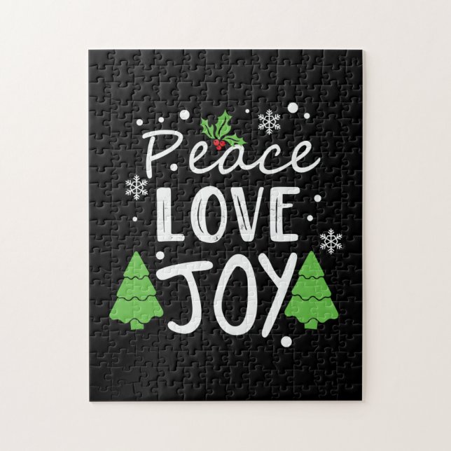 Xmas Peace Liebe Joy (Vertikal)