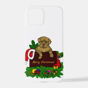 XMas Puppy iPhone 12 Pro Hülle
