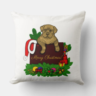 XMas Puppy Kissen