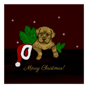 XMas Puppy Poster