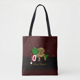 XMas Puppy Tasche