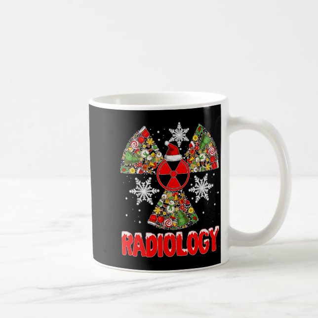 Xmas Radiology Christmas Radiologist Xray Tech Cut Kaffeetasse (Rechts)
