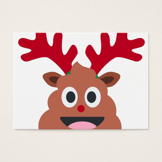 xmas reindei emoji (Vorderseite)