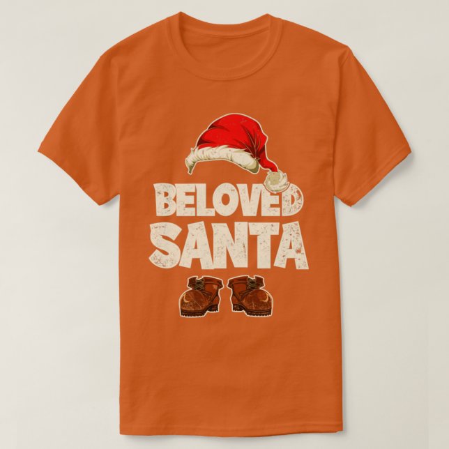 Xmas Retro Beliebter Weihnachtsmann Feierlich Weih T-Shirt (Design vorne)