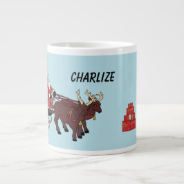 Xmas Santa Claus Jumbo-Tasse