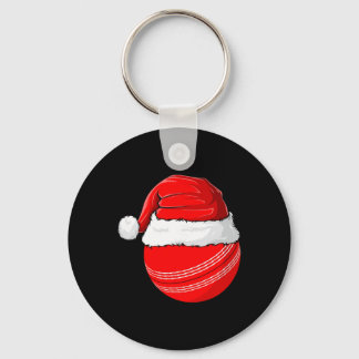 Xmas Santa Hat Christmas Cricket Schlüsselanhänger