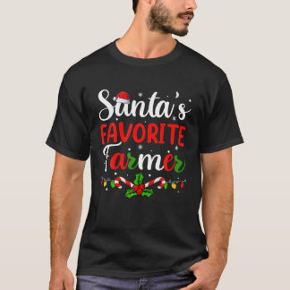 Xmas Santa's Lieblings-Bauer-Shirts Merry Christma T-Shirt